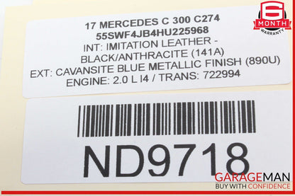 15-20 Mercedes W205 C300 S550 Satellite Radio Receiver Control Module Unit OEM