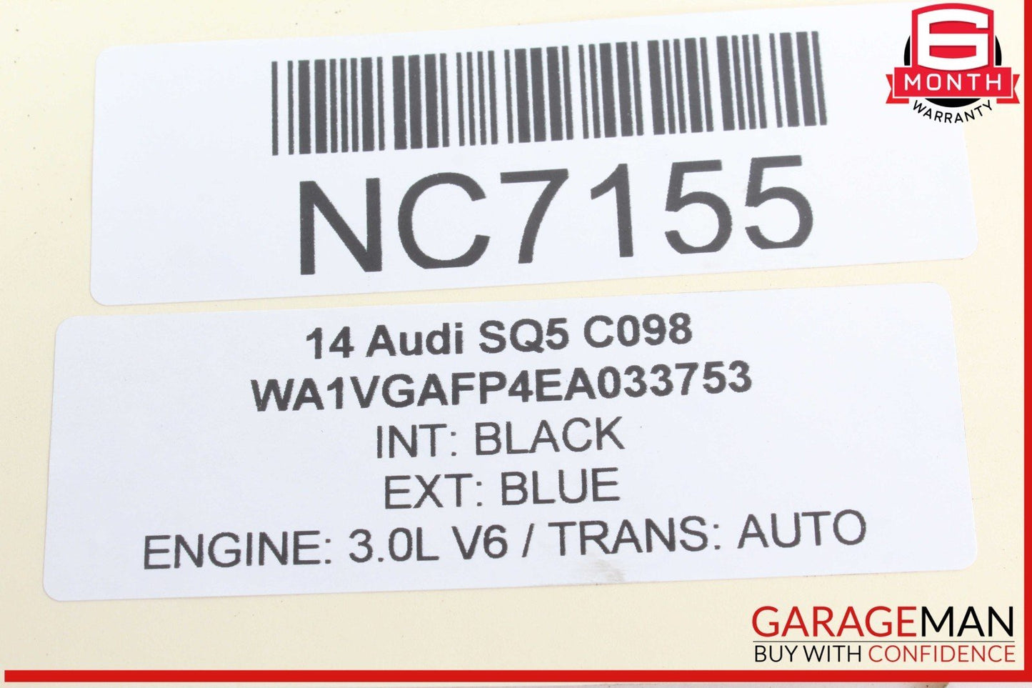 11-18 Audi SQ5 A8 Quattro Front Left or Right Side CV Axle Shaft 4G0407271F OEM