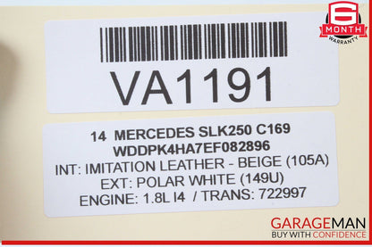 08-18 Mercedes R172 SLK250 C300 CLS550 Front Left Side Door Control Module OEM