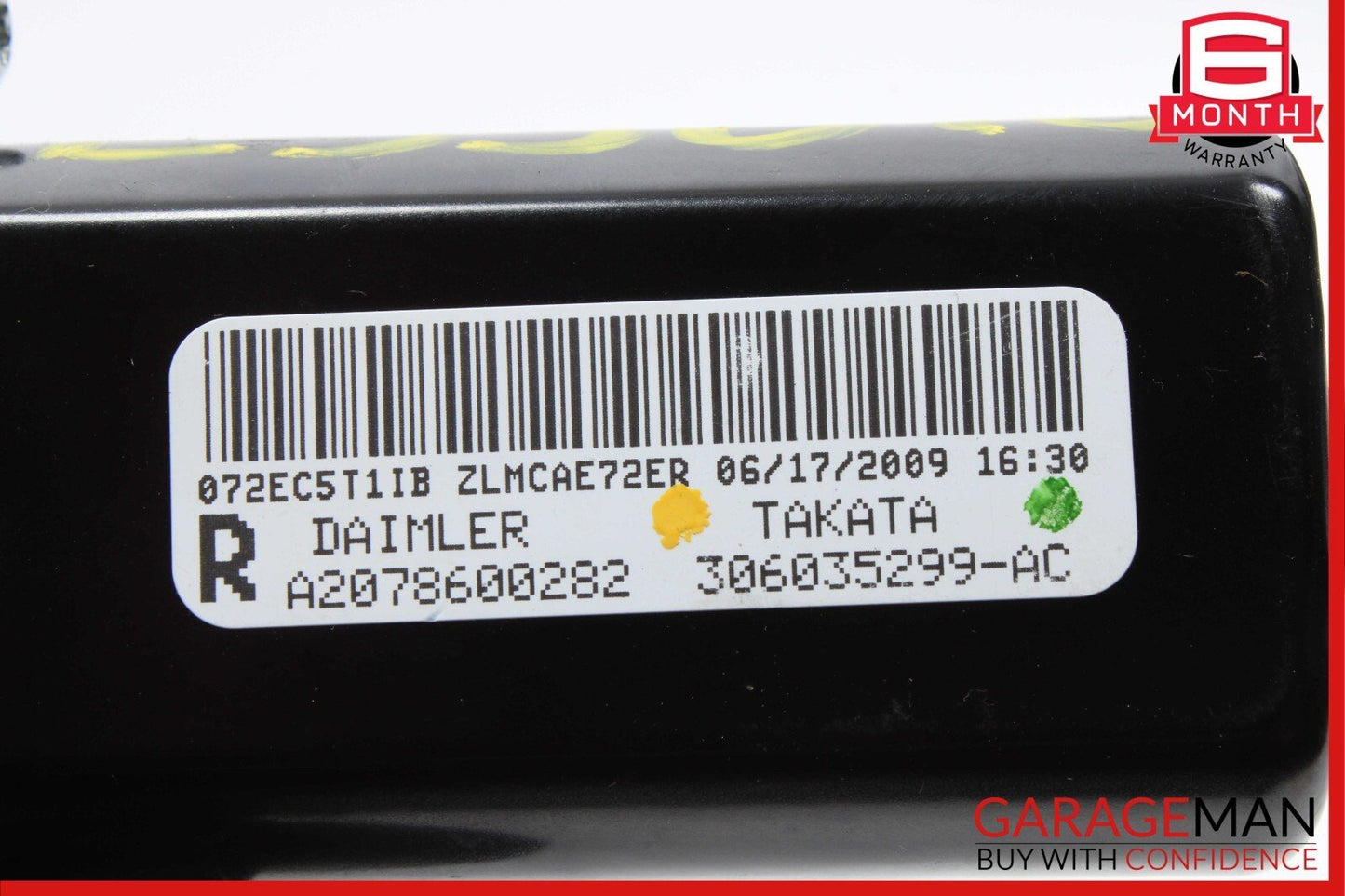 10-17 Mercedes W207 E550 Coupe Right Side Seatbelt Seat Belt Feeder Motor Unit
