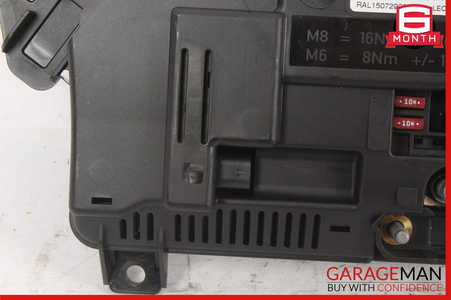 14-17 Mercedes W222 S550 S600 Rear Trunk Fuse Relay Junction Box 2225402750 OEM