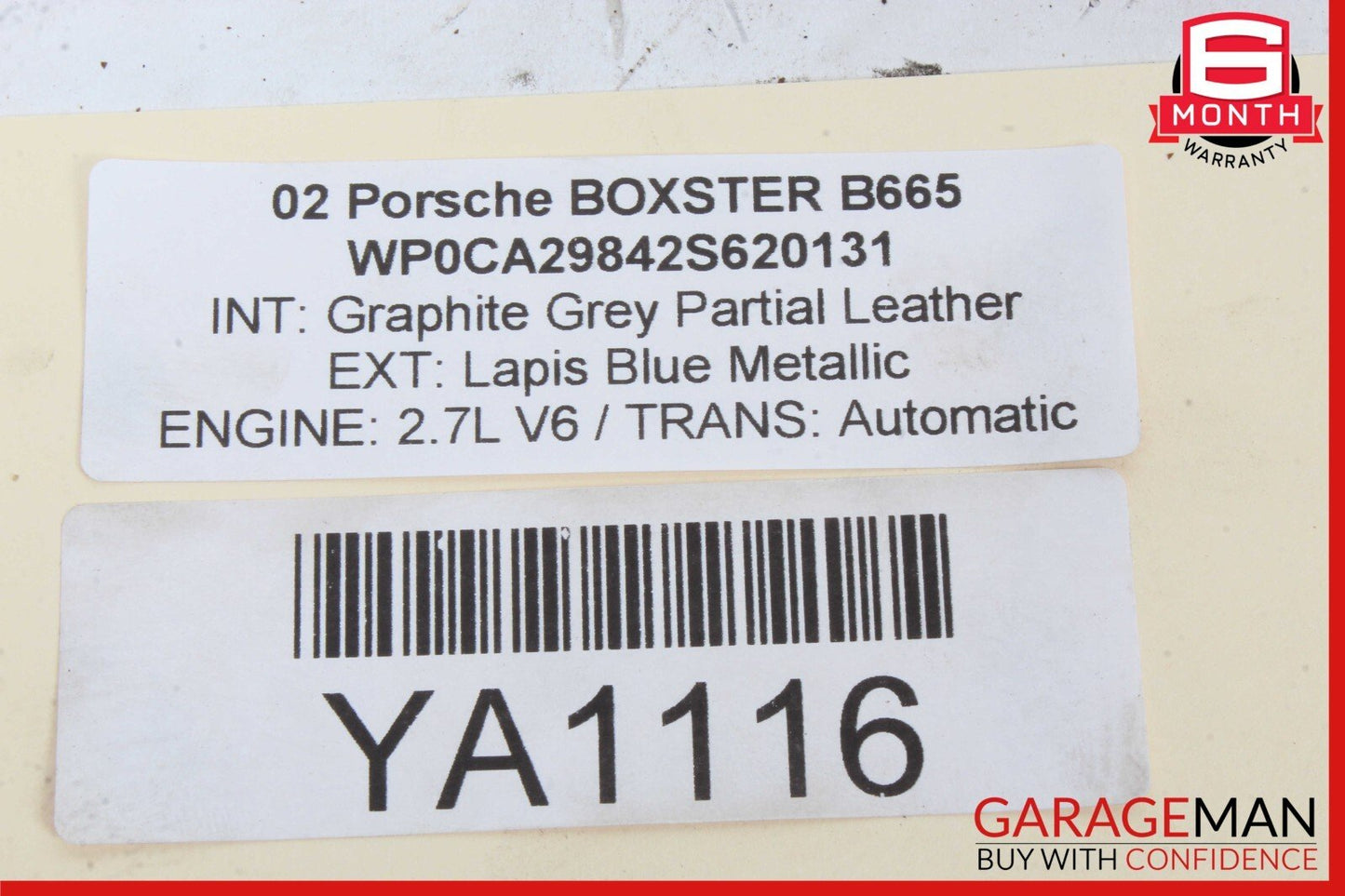 97-04 Porsche Boxster 986 Rear Lower Trailing Suspension Control Arm Link OEM
