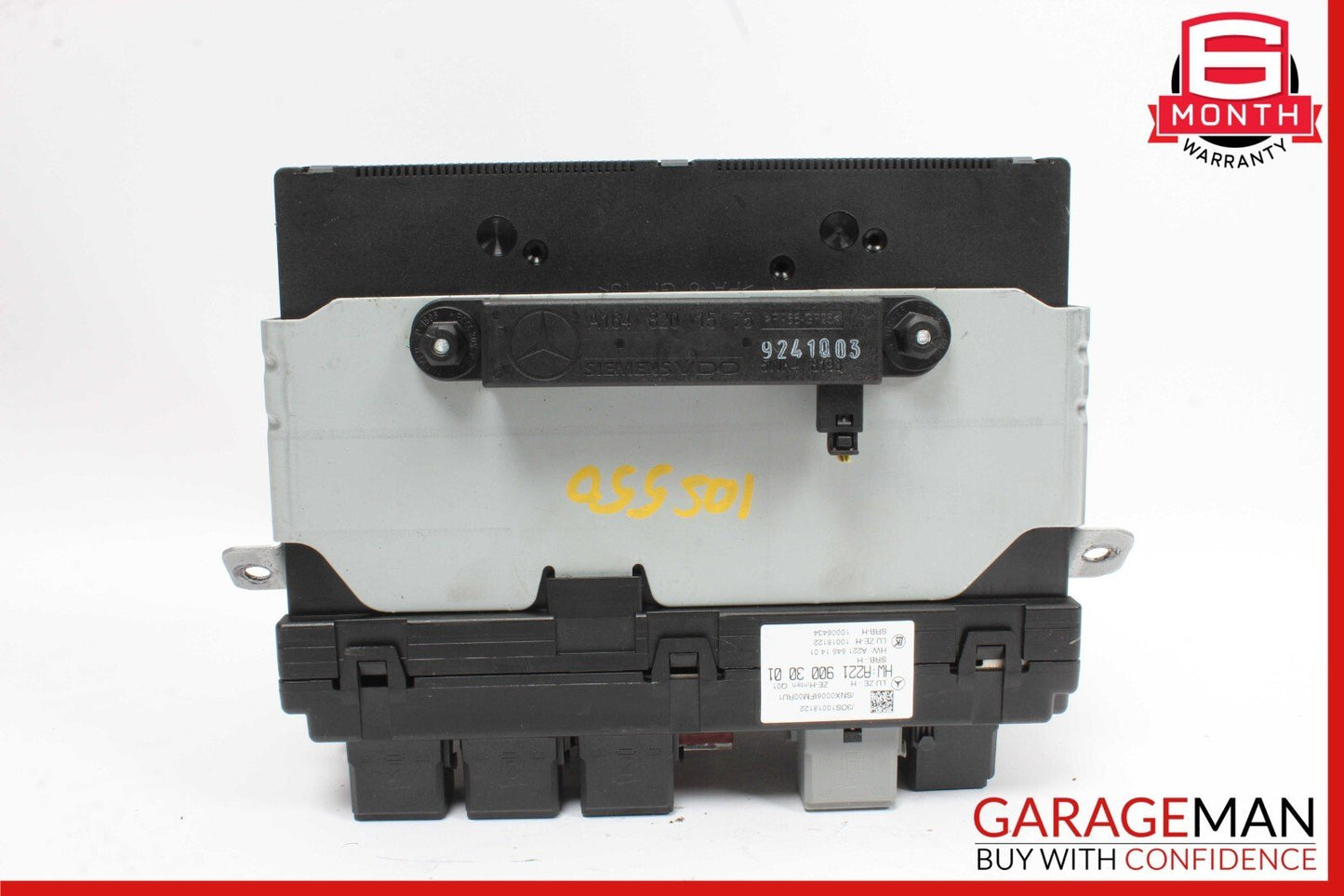 10-13 Mercedes W221 S550 S400 Rear Sam Fuse Box Relay Module Control OEM
