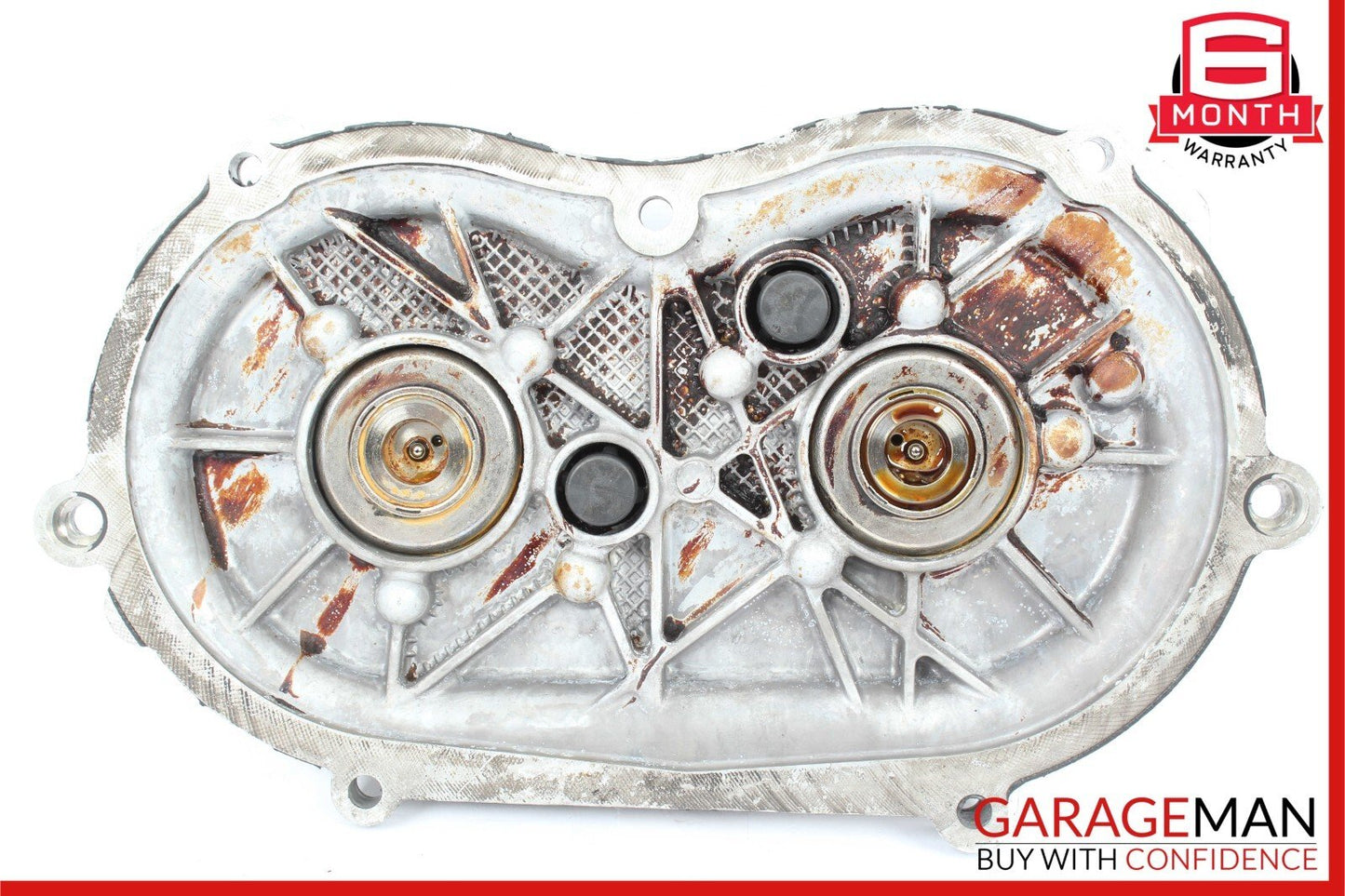 05-13 Mercedes W212 E350 Front Left Side Engine Timing Chain Cover Plate OEM