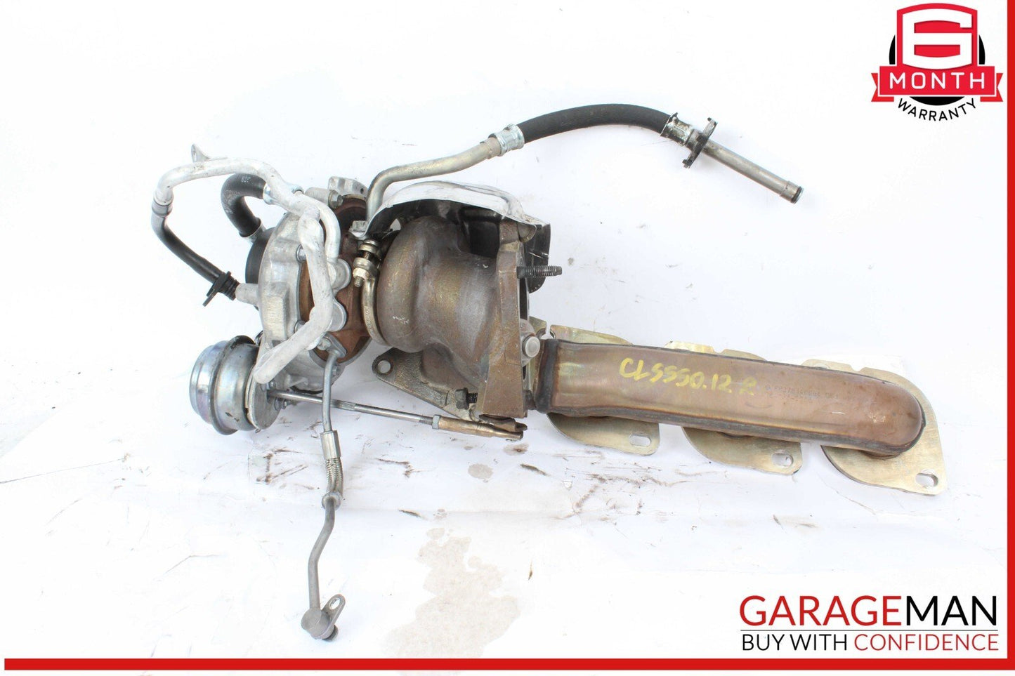 12-18 Mercedes W218 CLS550 E550 M278 Right Turbocharger Turbo Charger Manifold