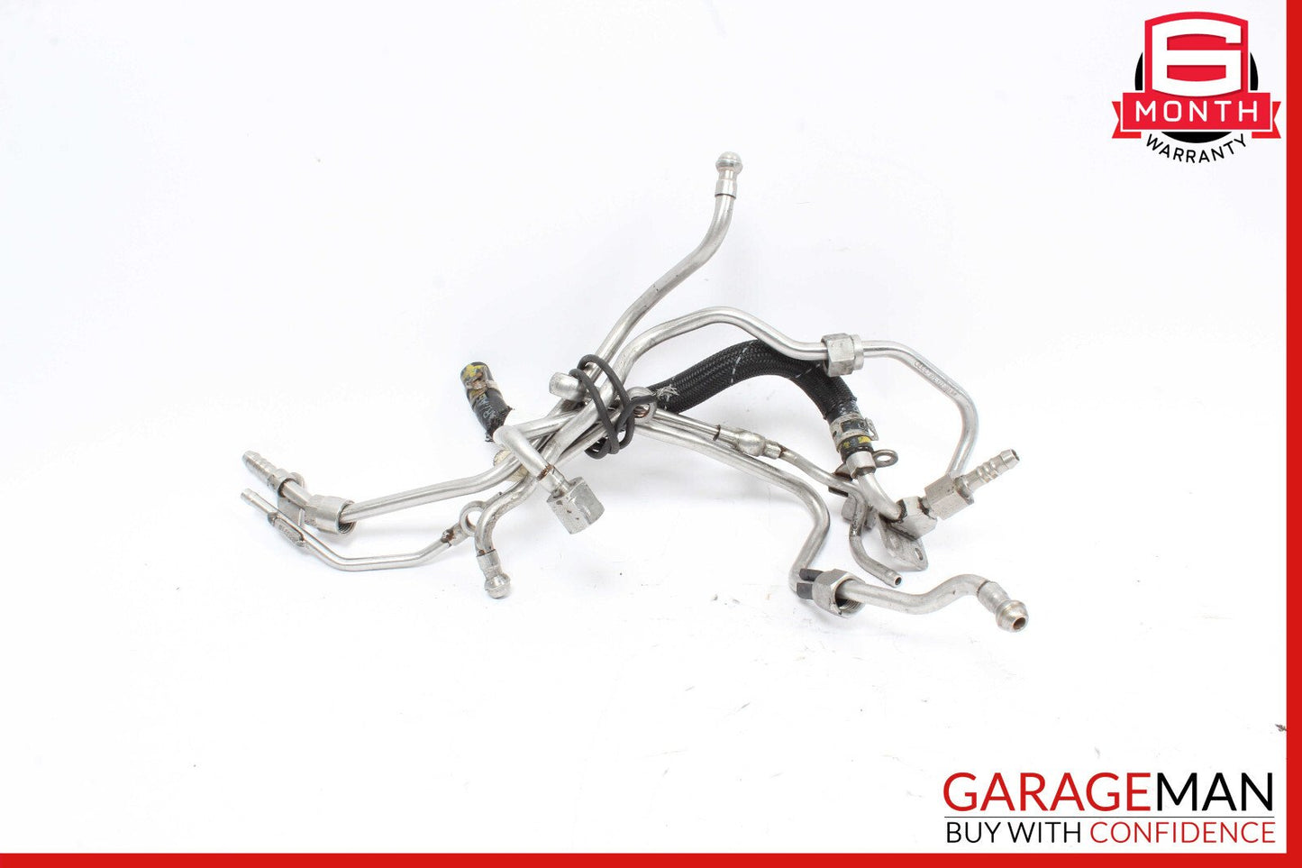 10-15 Audi R8 Fuel Rail Line Pipe Set OEM