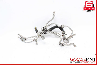 10-15 Audi R8 Fuel Rail Line Pipe Set OEM