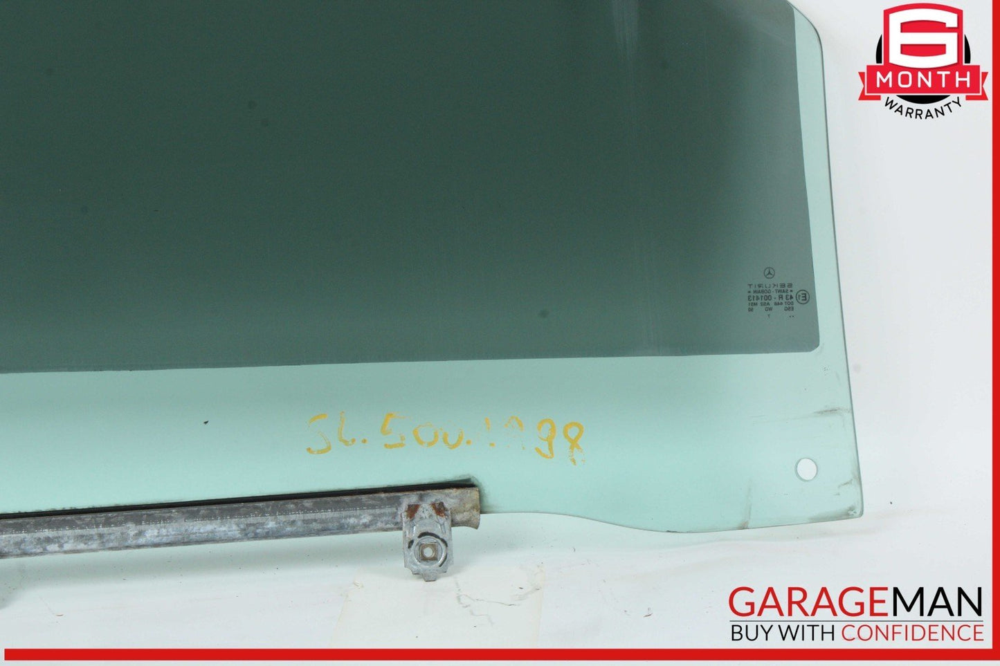 90-02 Mercedes R129 SL500 SL600 Front Left Driver Side Door Window Glass OEM