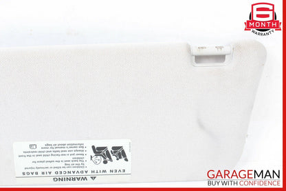 07-09 Mercedes W211 E350 Front Right Sunvisor Sun Visor Shade Cover Suede Gray