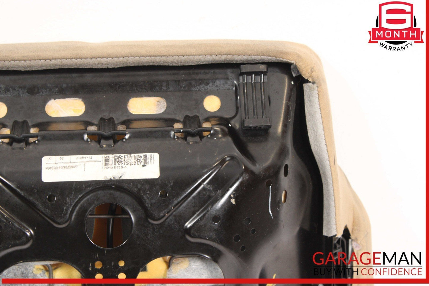 07-12 Mercedes X164 GL550 Front Right Side Bottom Lower Seat Cushion Cover Assy