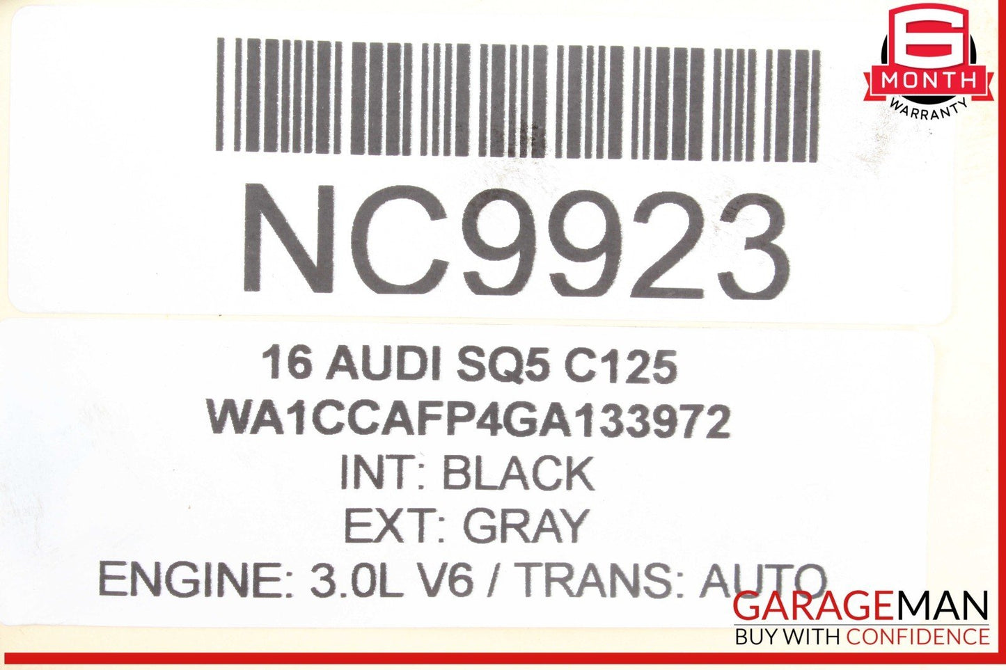 14-17 Audi SQ5 Engine Starter Motor 079911022 OEM