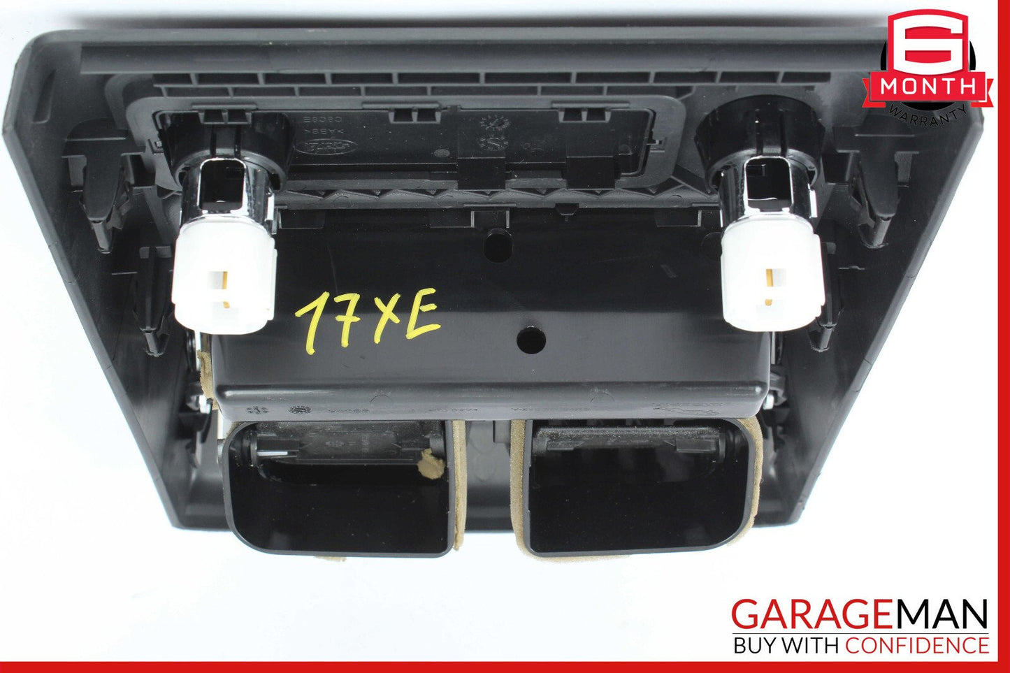 17-19 Jaguar XE Rear Center Console Air Vent AC A/C Trim Grille OEM