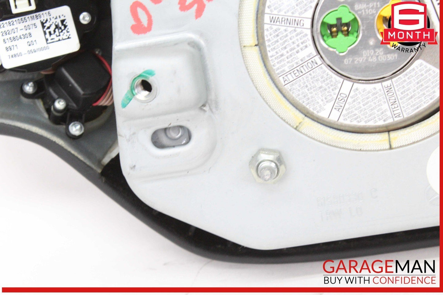 07-10 Mercedes W216 CL550 Front Left Side Steering Wheel Airbag Air Bag OEM