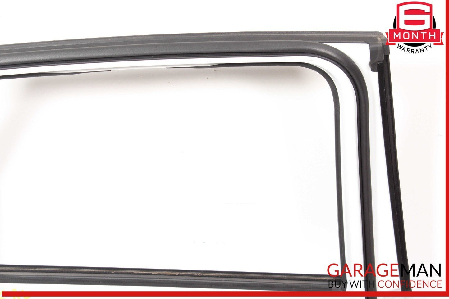 09-17 Audi Q5 SQ5 Rear Left Exterior Door Shell Frame Panel White OEM