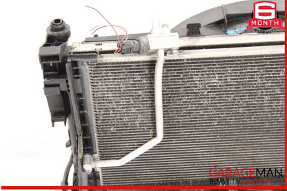 08-15 Mercedes X204 GLK350 Engine Radiator AC A/C Air Condenser Oil Cooler Assy