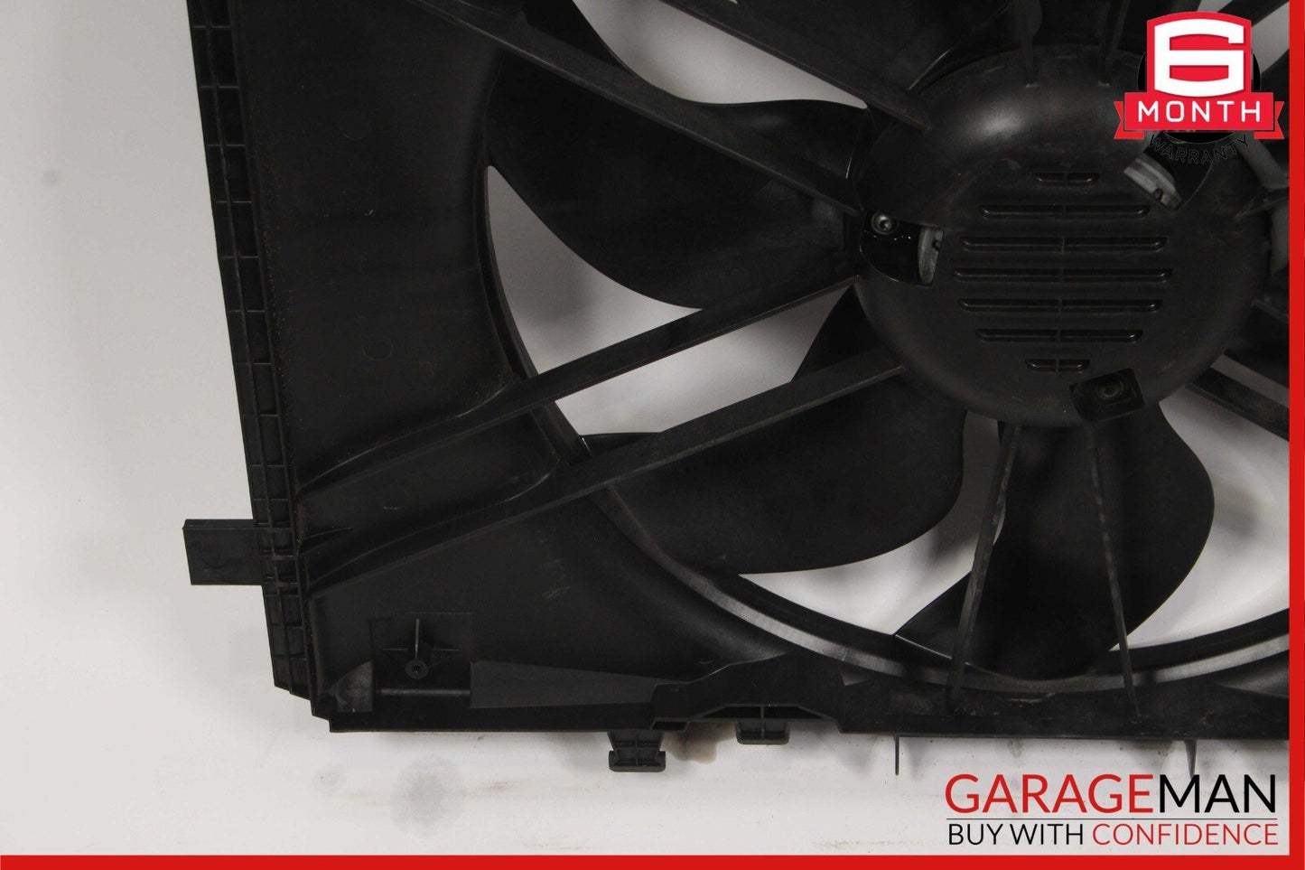 08-11 Mercedes W204 C300 Engine Cooling Radiator Fan Shroud Motor Assembly OEM