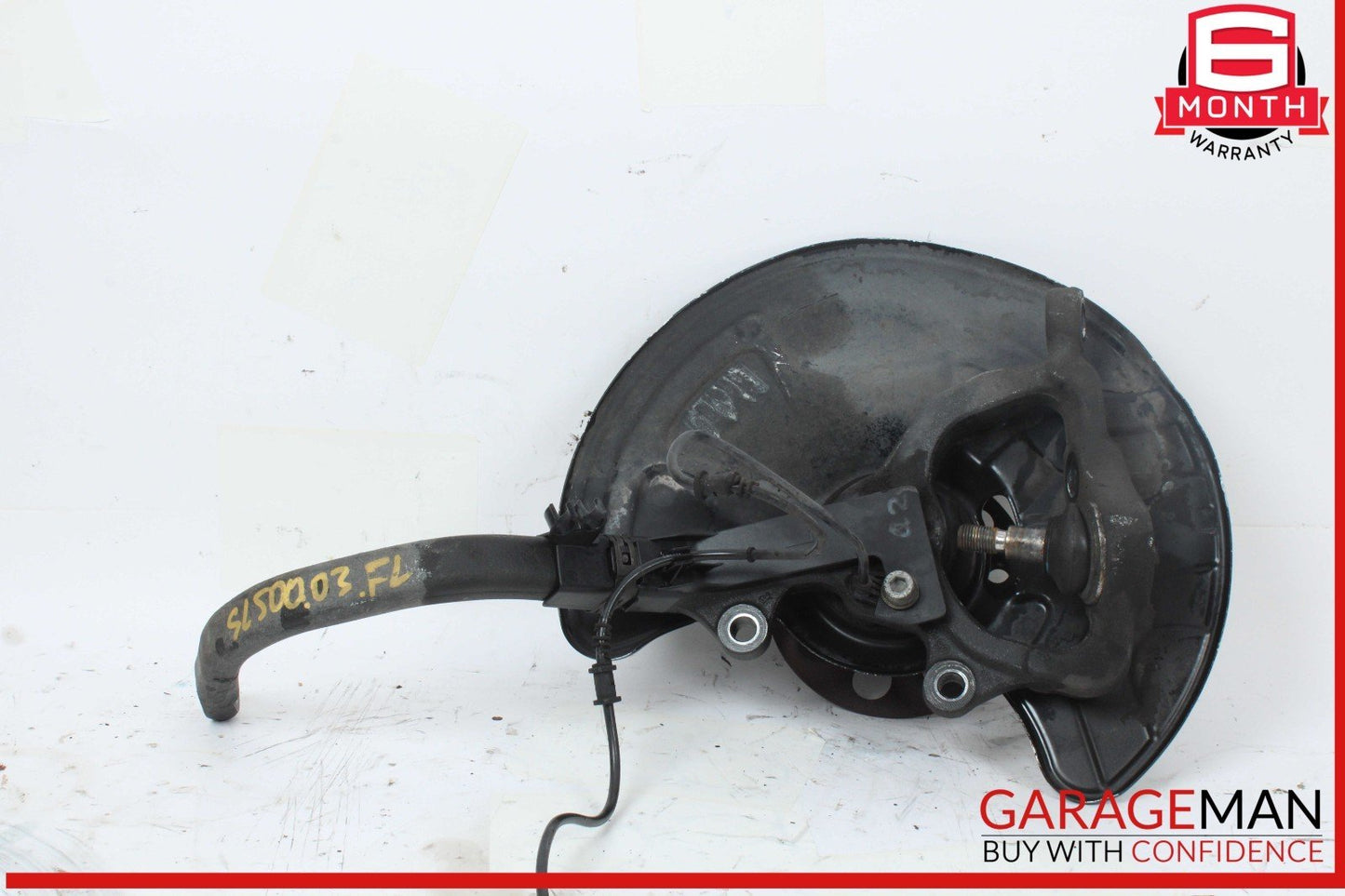 03-12 Mercedes R230 SL500 E350 Front Left Side Spindle Knuckle Wheel Hub OEM