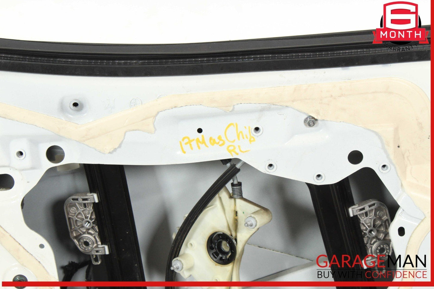 14-22 Maserati Ghibli M157 Rear Left Side Exterior Door Shell Panel OEM