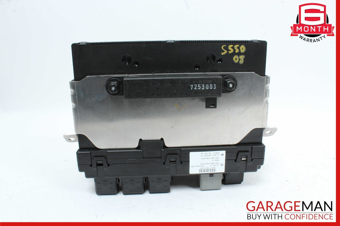 07-09 Mercedes W221 S550 S600 CL550 Rear Trunk Fuse Box Module 2215403862 OEM