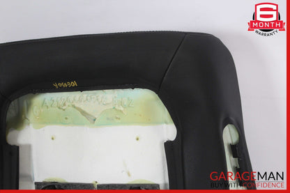 10-16 Mercedes W212 E550 E400 Front Right Top Upper Seat Cushion Black OEM