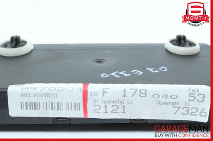 03-09 Mercedes W211 E350 E500 E63 AMG Front Left Side Door Controller Module