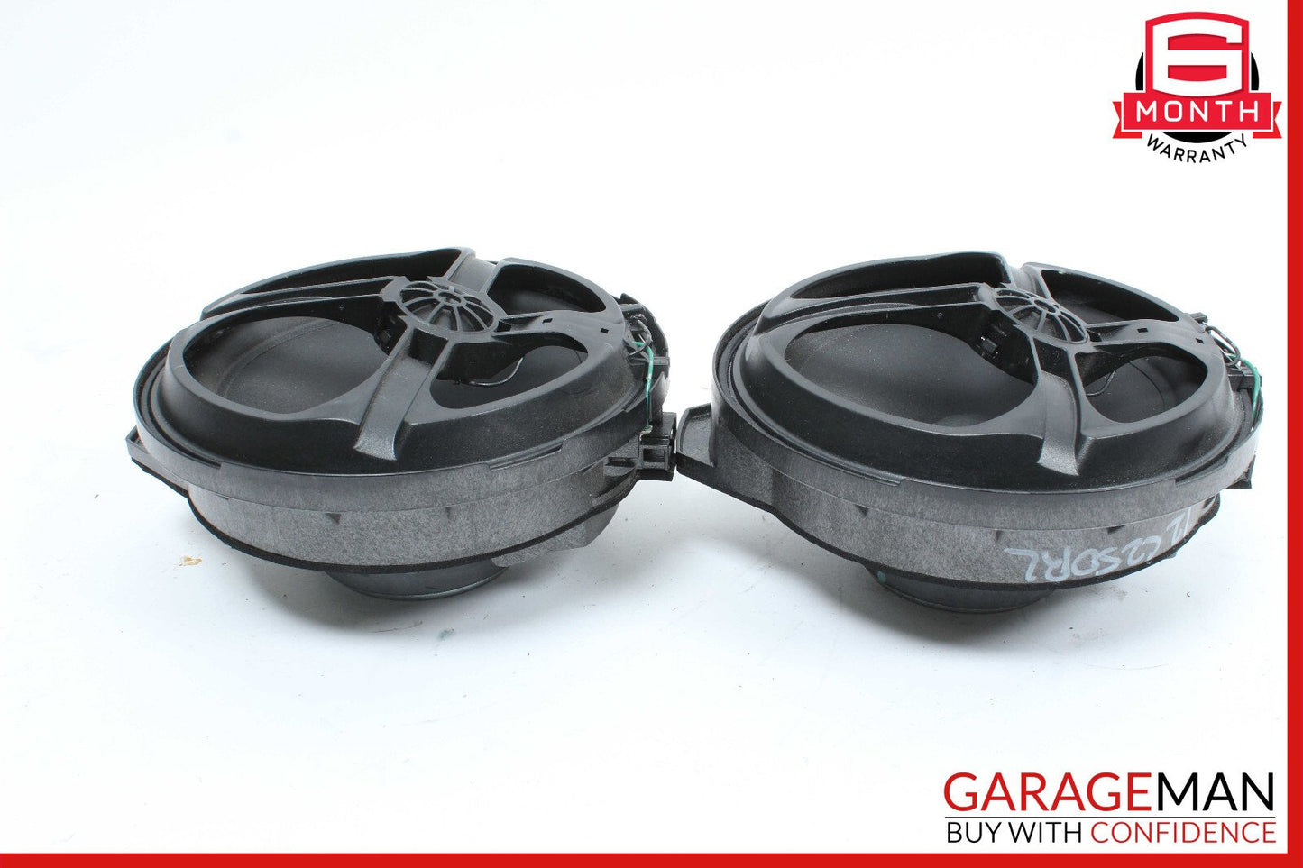 08-18 Mercedes W204 C250 C300 CLS550 Rear Door Audio Speaker Set of 2 Pc OEM