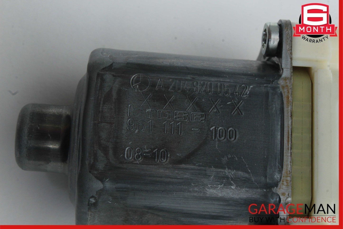 08-14 Mercedes W204 C350 C300 Rear Left Door Window Regulator Motor OEM
