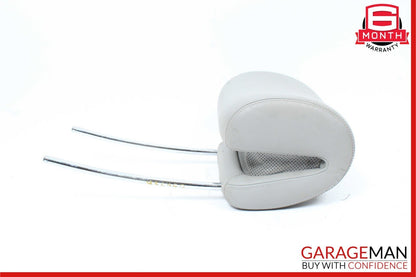 03-06 Mercedes W220 S55 Front Right or Left Side Seat Headrest Head Rest Gray