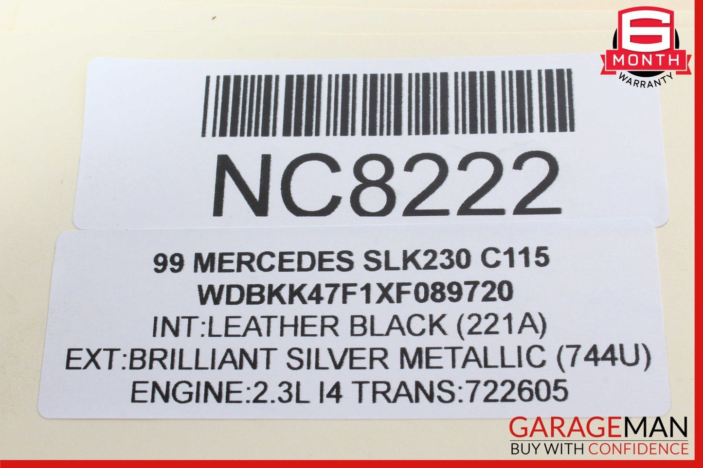 97-04 Mercedes R170 SLK230 SLK320 Amplifier Amp Bose Audio Sound 1708200689 OEM