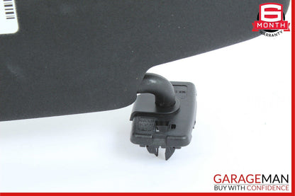 08-14 Mercedes C250 C300 C350 Front Right Side Sunvisor Sun Visor Cover Black