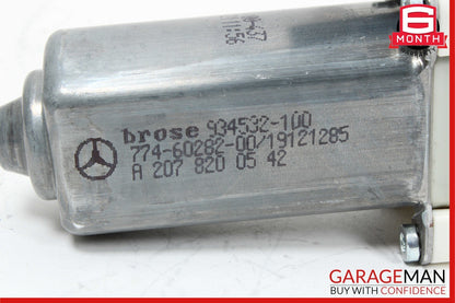 10-20 Mercedes W212 E350 SL550 Front Left Window Regulator Motor 2078200542 OEM