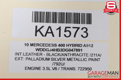 07-14 Mercedes W221 S550 S400 Trunk Release Remote Open Close Module Unit OEM