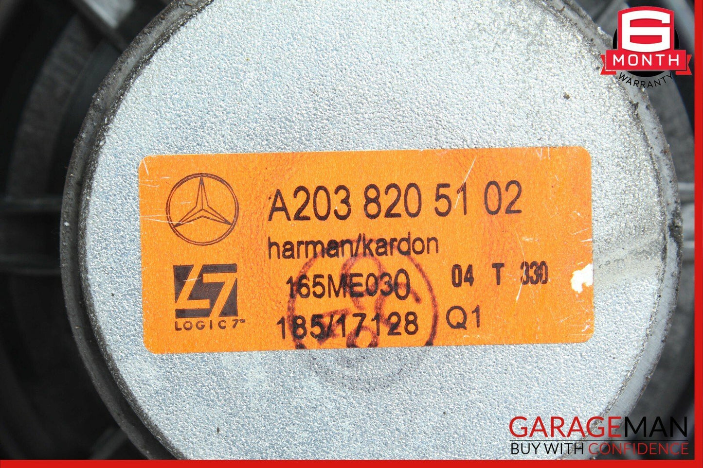 03-09 Mercedes W209 CLK500 C350 Complete Door Audio Sound Speaker Set Assembly
