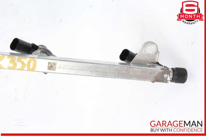 05-12 Mercedes W209 CLK350 ML350 SLK300 Fuel Injector Rail w/ Fuel Injectors OEM