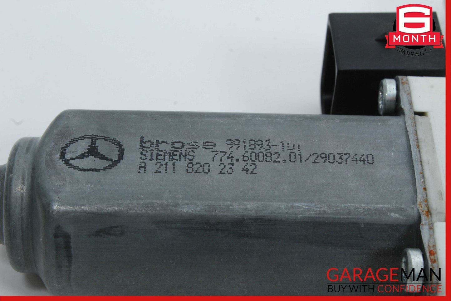 03-09 Mercedes W211 E350 E500 E63 Rear Left Side Door Window Regulator Motor