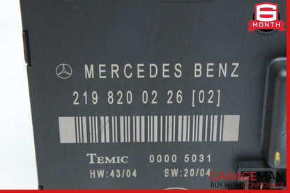 06-11 Mercedes W219 CLS550 CLS55 AMG Rear Left Driver Side Door Control Module