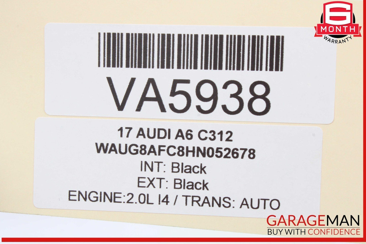 11-18 Audi A6 A7 A8 Quattro Electric Parking Brake Control Module 4H0907801E OEM