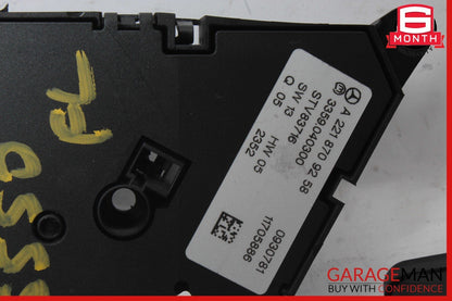 07-14 Mercedes S550 S600 CL600 Front Left Side Seat Controller Switch Set of 2