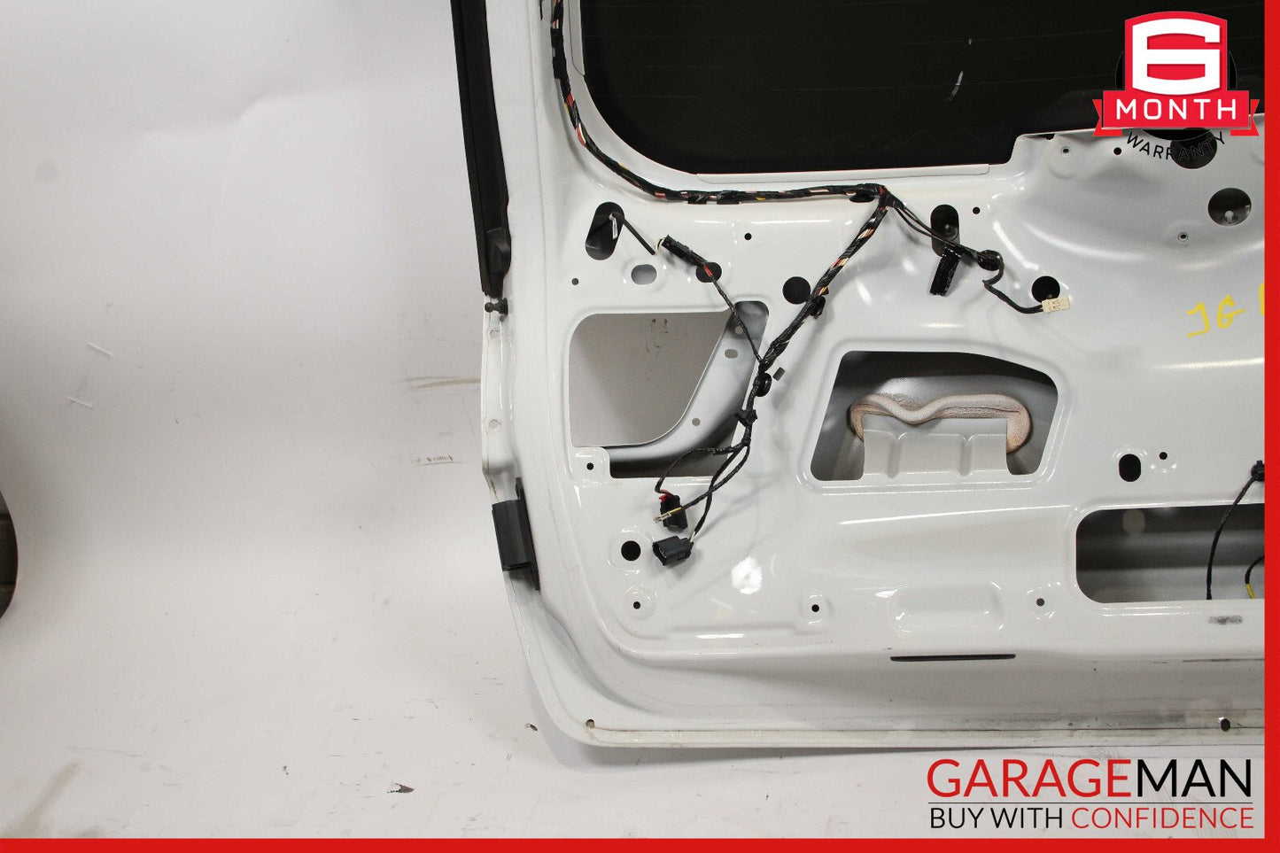 14-17 Jeep Grand Cherokee Rear Trunk Hatch Tailgate Lift Gate Glass White OEM