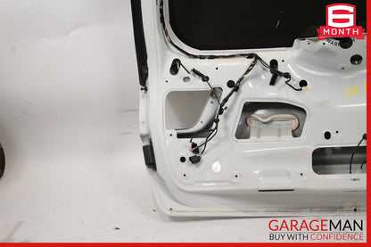 14-17 Jeep Grand Cherokee Rear Trunk Hatch Tailgate Lift Gate Glass White OEM