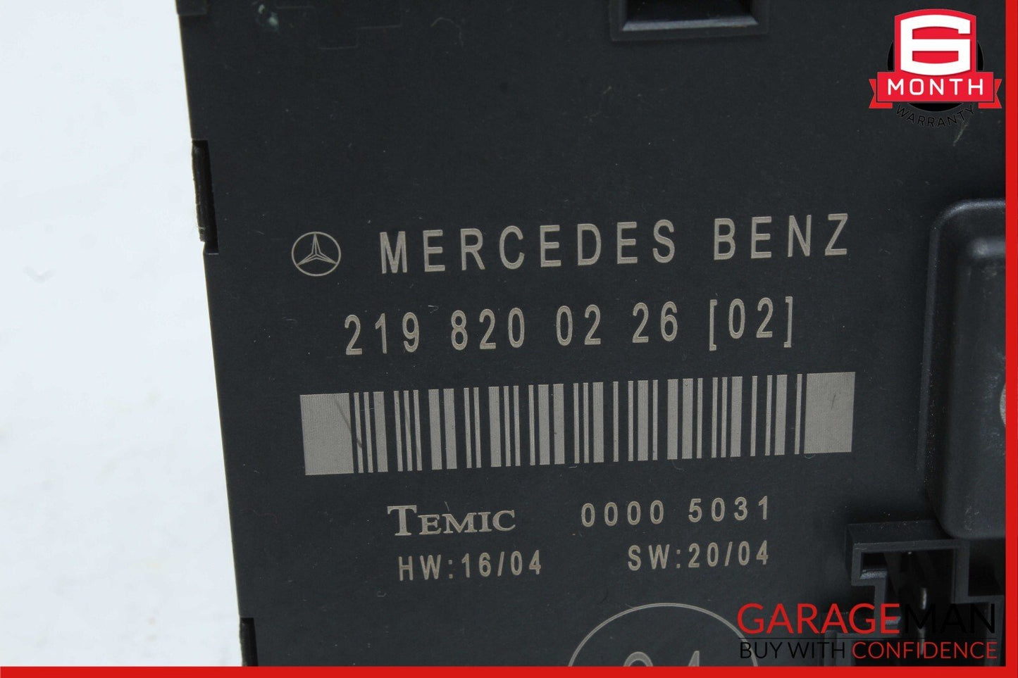 06-11 Mercedes W219 CLS500 CLS550 Rear Left Side Door Control Module Unit OEM
