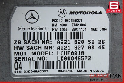 Mercedes S500 R350 SL550 GL450 Voice Communication Control Module Unit