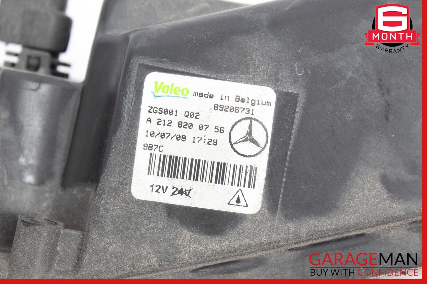10-11 Mercedes W212 E350 E63 Front Left Side LED Daytime Running Light Fog Lamp