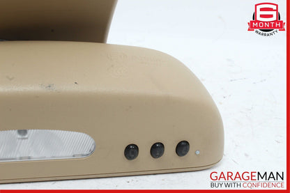 07-09 Mercedes W221 S550 Interior Top Upper Rear View Inside Dim Mirror Brown