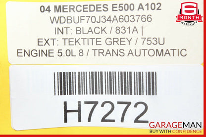 03-09 Mercedes W211 E55 AMG E500 Rear Right Side Door Lock Latch Actuator OEM