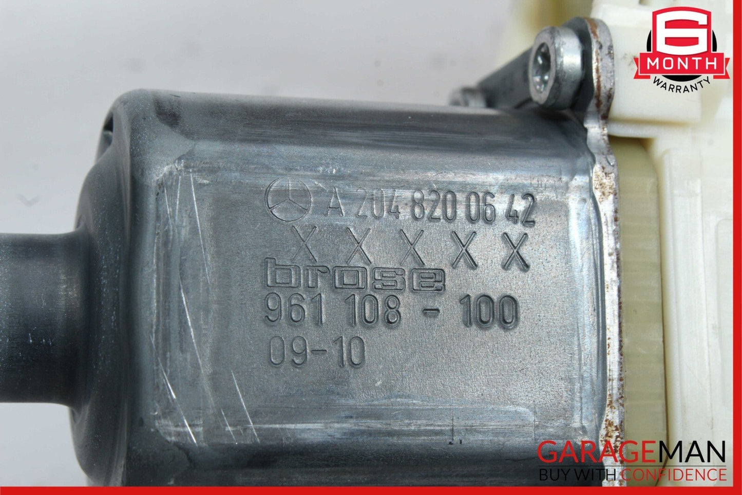 08-16 Mercedes X204 GLK350 C300 C250 Rear Right Door Window Regulator Motor OEM