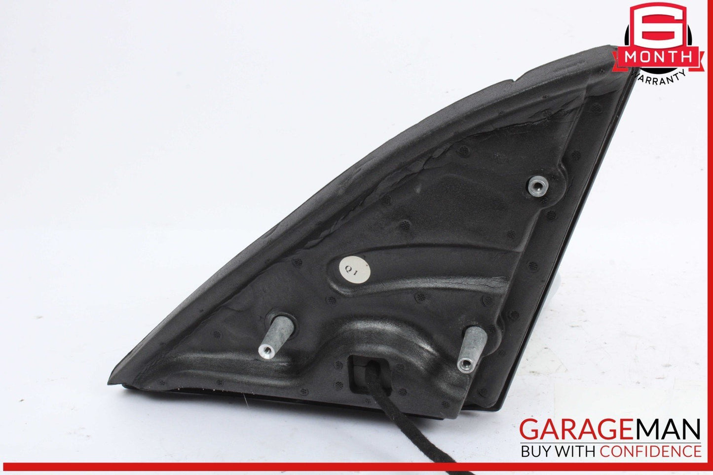 06-10 Mercedes W251 R350 4MATIC Front Left Side Door Rear View Mirror Silver OEM