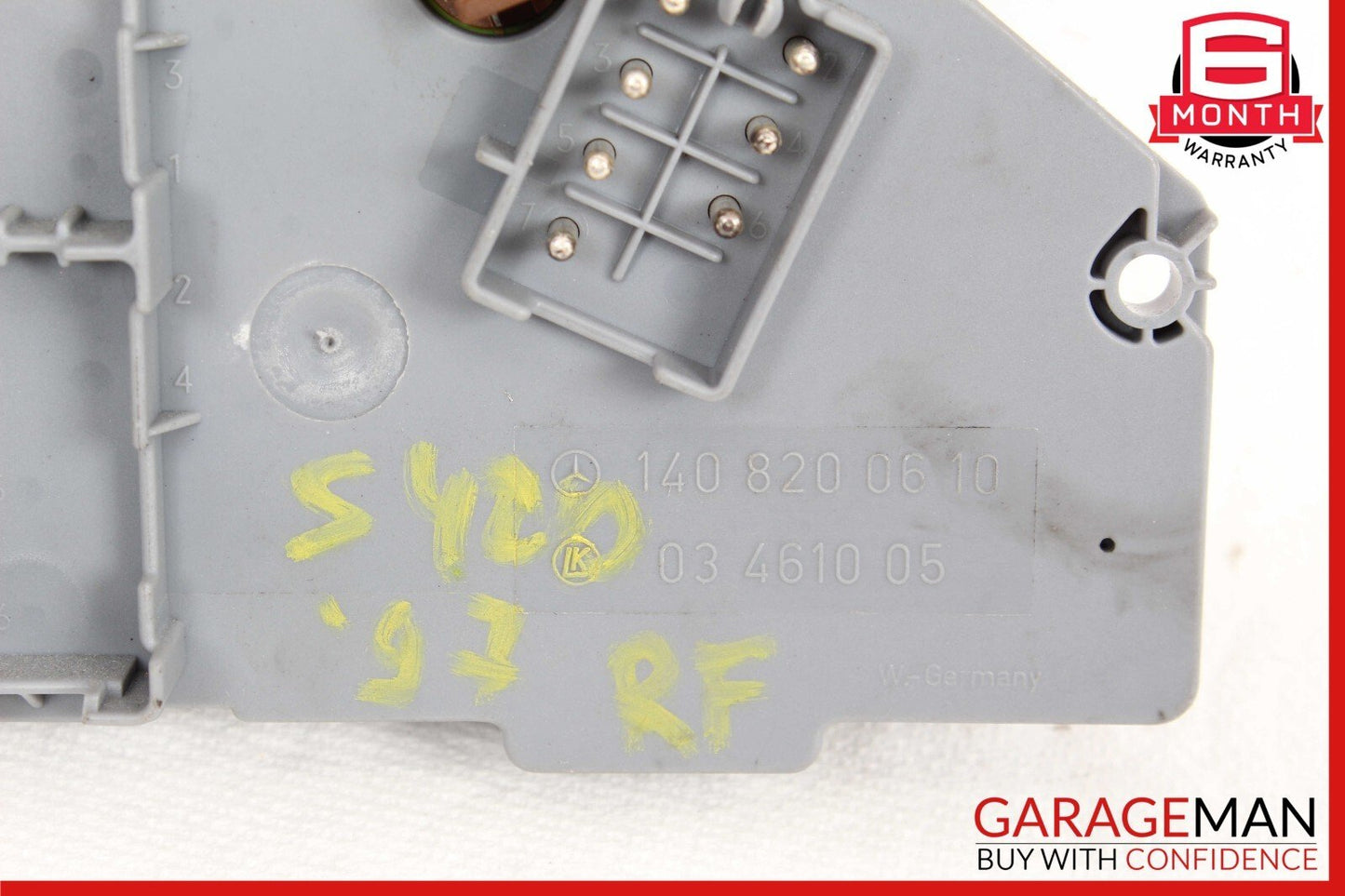 92-99 Mercedes W140 300SE S420 Front Right Side Seat Switch Control Module
