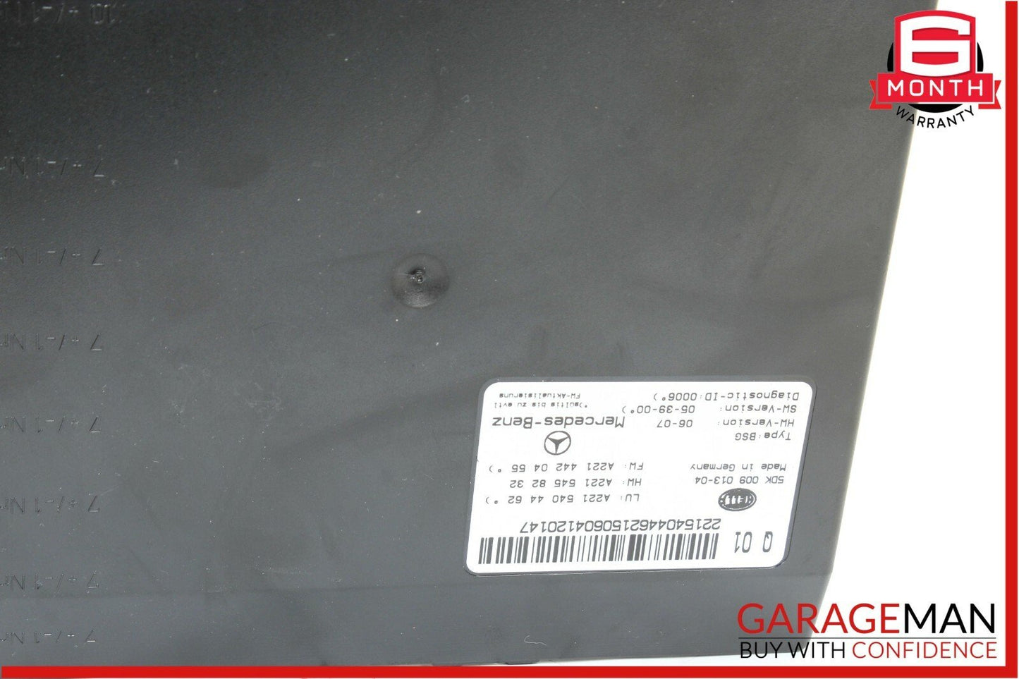 07-13 Mercedes W221 S550 S600 Electric Power Supply Control Fuse Box Module OEM