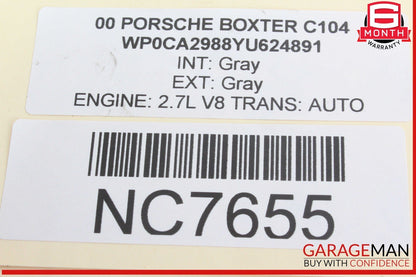 97-05 Porsche Boxster 986 Carrera 911 Rear or Front Suspension Lower Control Arm